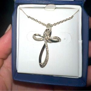 Diamond Cross Necklace